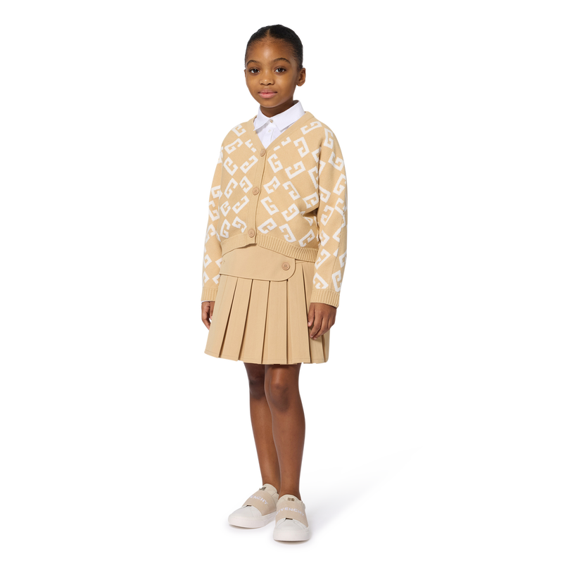 Chemise en coton jacquard GIVENCHY 
                    FILLE