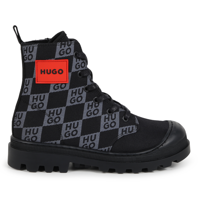 Bottines à lacets et fermeture  zipée Hugo 
                    GARCON
