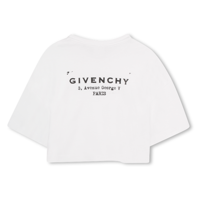 TEE-SHIRT MANCHES COURTES GIVENCHY 
                        FILLE