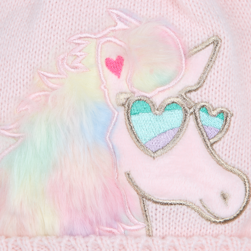 Bonnet Pégase à pompon BILLIEBLUSH 
                    FILLE