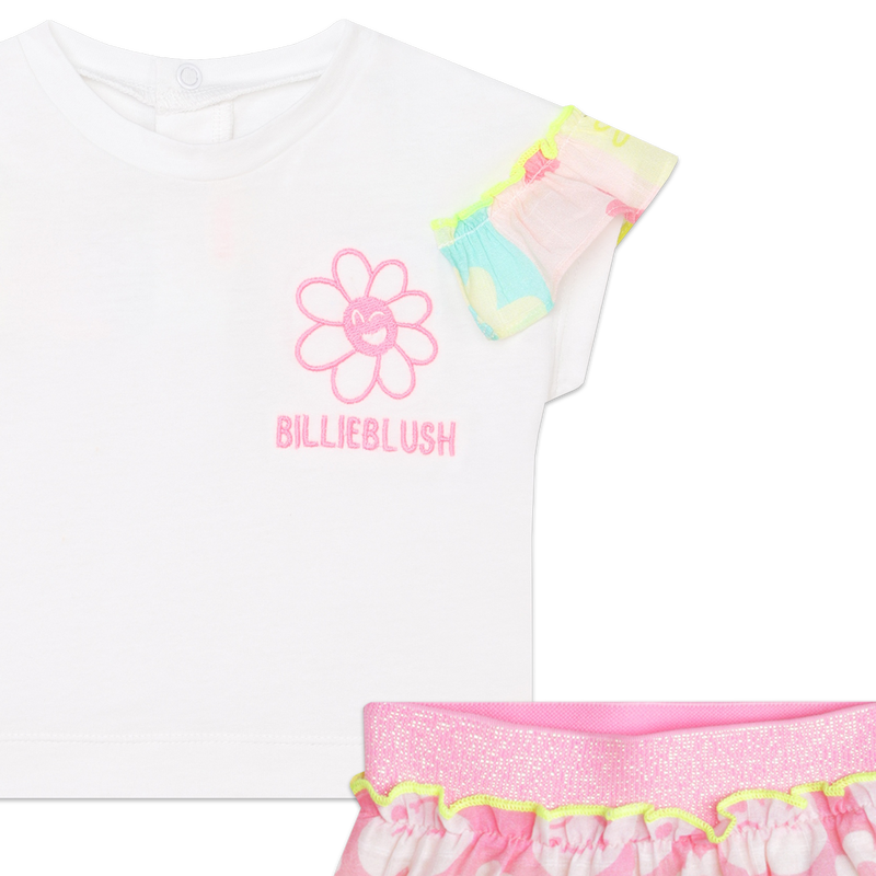 Ensemble T-shirt et short BILLIEBLUSH 
                    FILLE