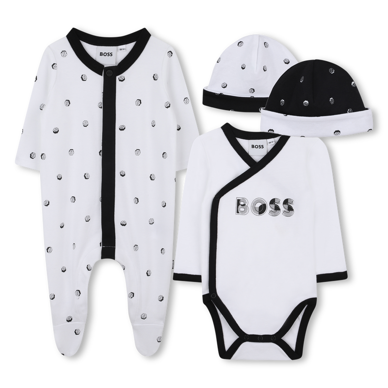 Ensemble pyjama, body et bonnet BOSS 
                    GARCON