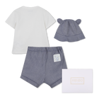 Ensemble Tee-shirt, bob et short KENZO KIDS 
                    GARCON