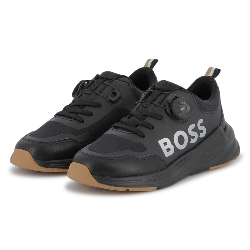 Baskets avec lacets élastiqués BOSS 
                    GARCON