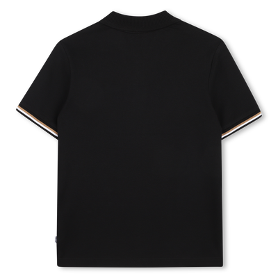 POLO MANCHES COURTES BOSS GARCON