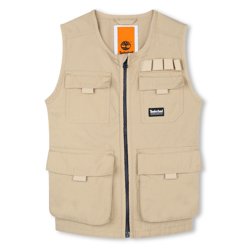 Gilet sans manche multipoches TIMBERLAND 
                    GARCON