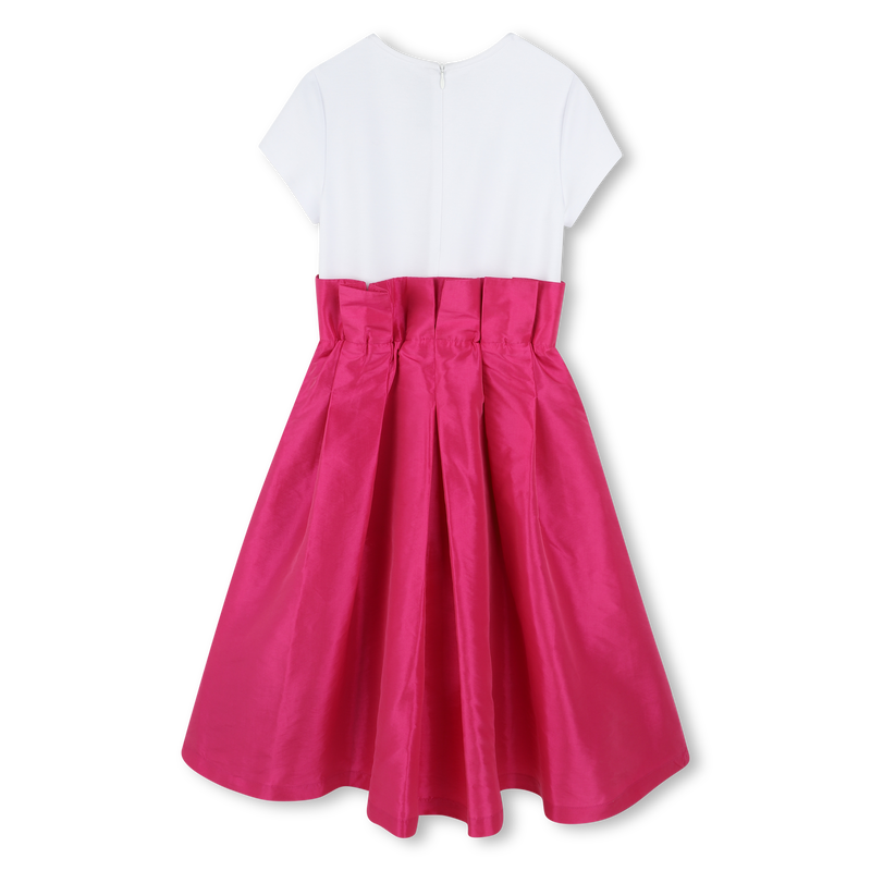 Robe de c&eacute;r&eacute;monie en taffetas KARL LAGERFELD KIDS 
                        FILLE