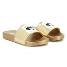 Claquettes m&eacute;tallis&eacute;es DKNY 
                    FILLE