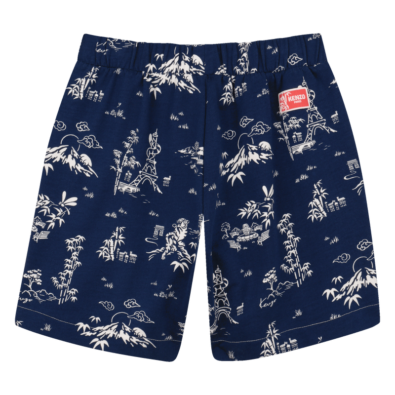 Bermuda en molleton KENZO KIDS 
                        GARCON