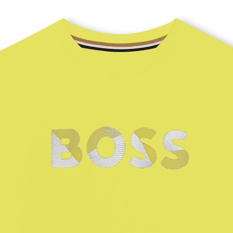 T-shirt manches courtes revers BOSS 
                    FILLE