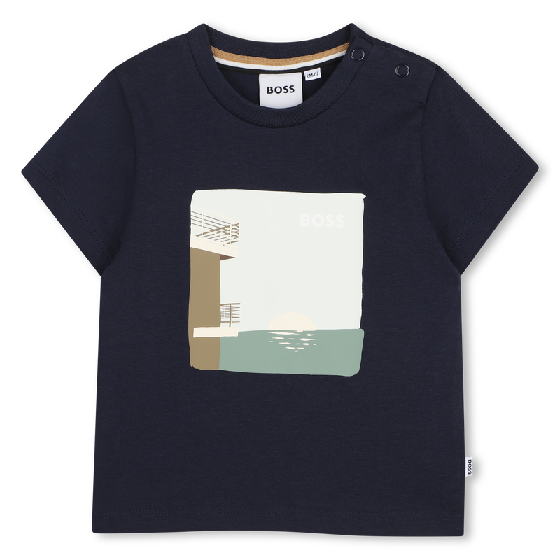 TEE-SHIRT MANCHES COURTES BOSS 
                        GARCON