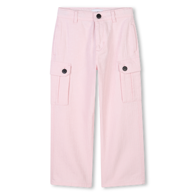Pantalon &agrave; poches en coton MARC JACOBS FILLE