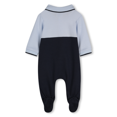 Pyjama tricolore &agrave; col polo BOSS GARCON