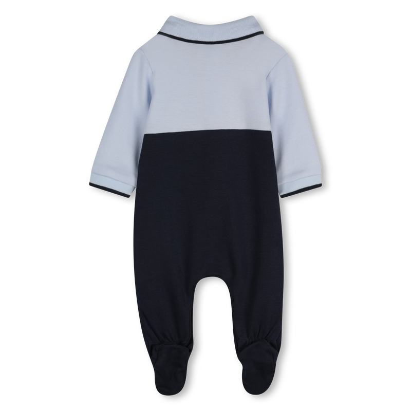 Pyjama tricolore &agrave; col polo BOSS 
                        GARCON