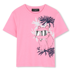 Tee-shirt manches courtes KARL LAGERFELD KIDS 
                    FILLE