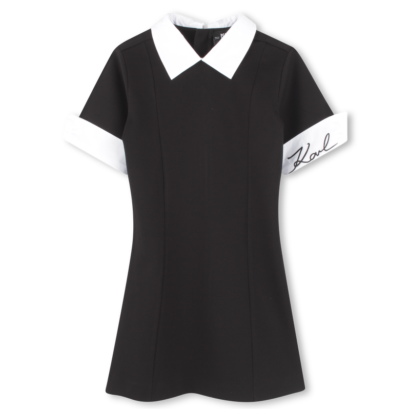 Robe à manches courtes KARL LAGERFELD KIDS 
                    FILLE