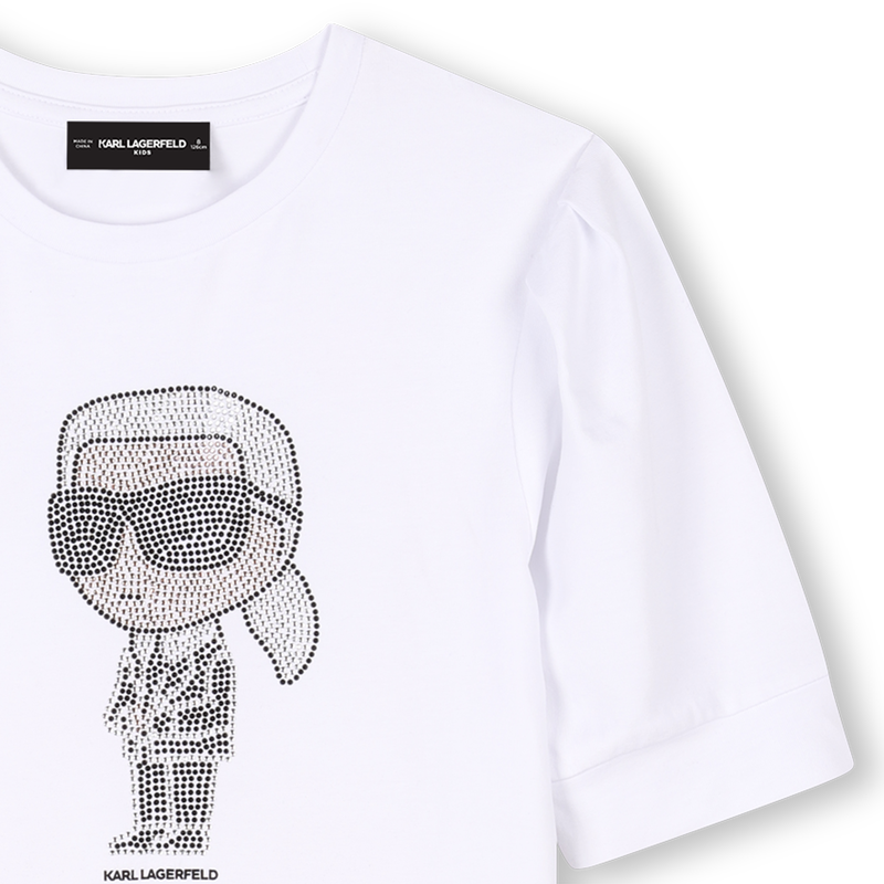 Robe à manches courtes KARL LAGERFELD KIDS 
                    FILLE