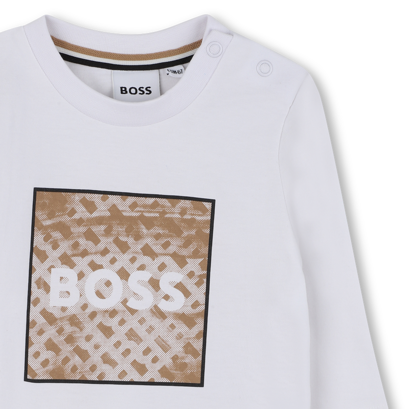T-shirt à manches longues BOSS 
                    GARCON