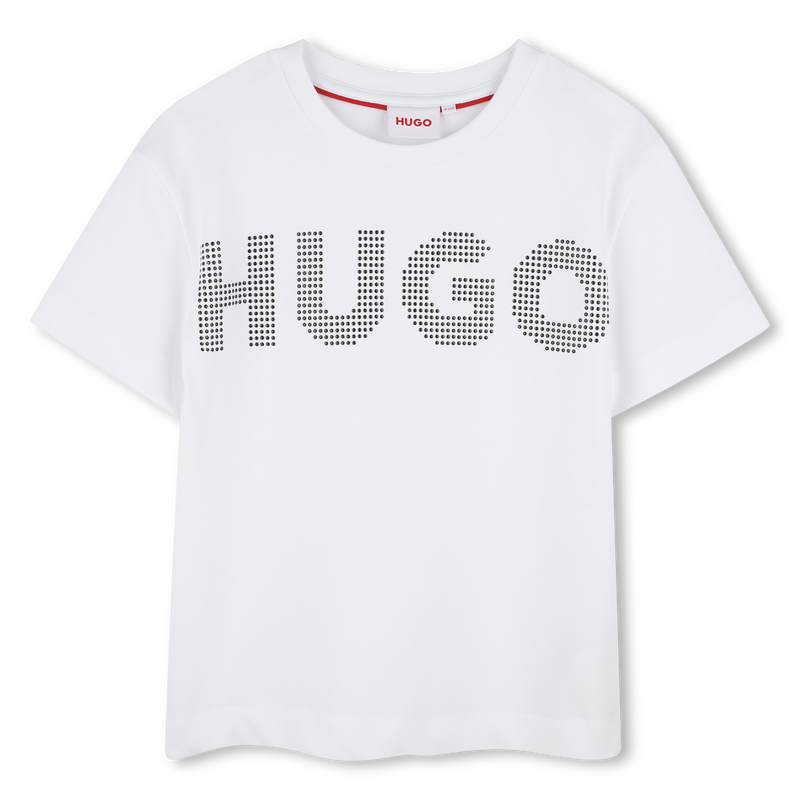 T-shirt sigle clouté Hugo 
                    FILLE