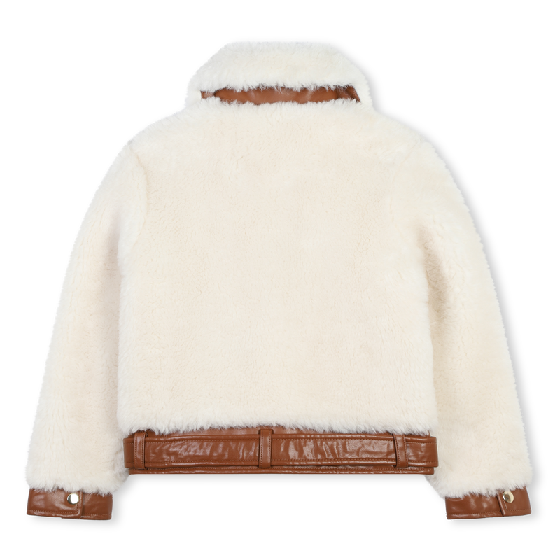 Blouson en tissu peluche CHLOE 
                    FILLE
