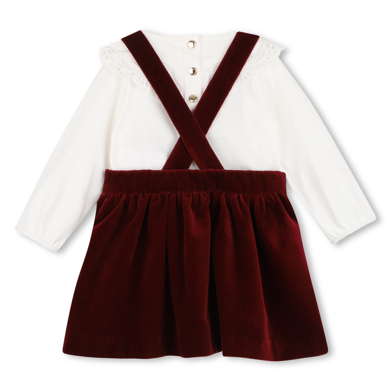 Ensemble robe et tee-shirt CHLOE 
                        FILLE