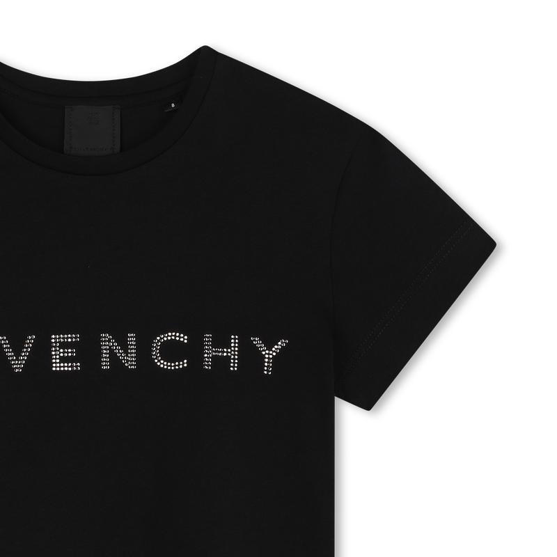 T-shirt orn&eacute; de strass GIVENCHY 
                        FILLE