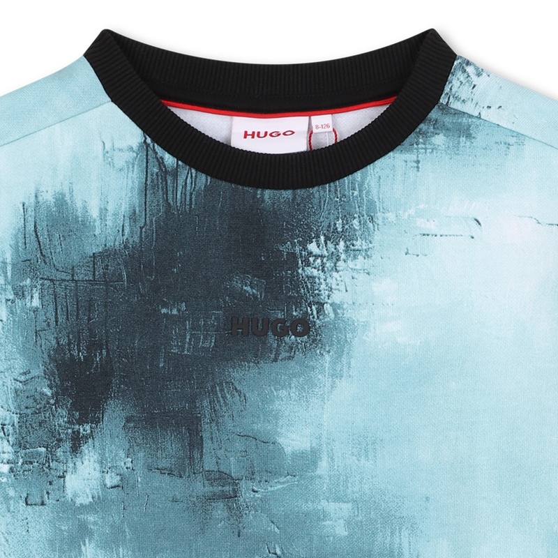 Sweat-shirt col rond Hugo 
                    GARCON