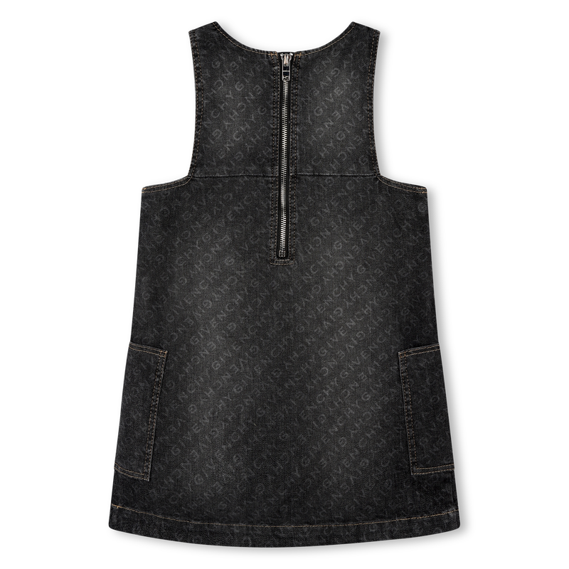 Robe chasuble en denim GIVENCHY 
                    FILLE