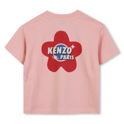 T-shirt à manches courtes KENZO KIDS FILLE