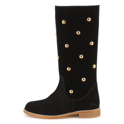 Bottes en cuir de veau CHLOE FILLE