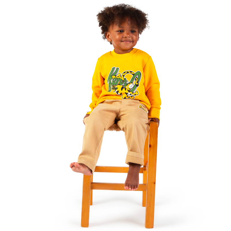 Pantalon à taille élastiquée KENZO KIDS 
                    GARCON