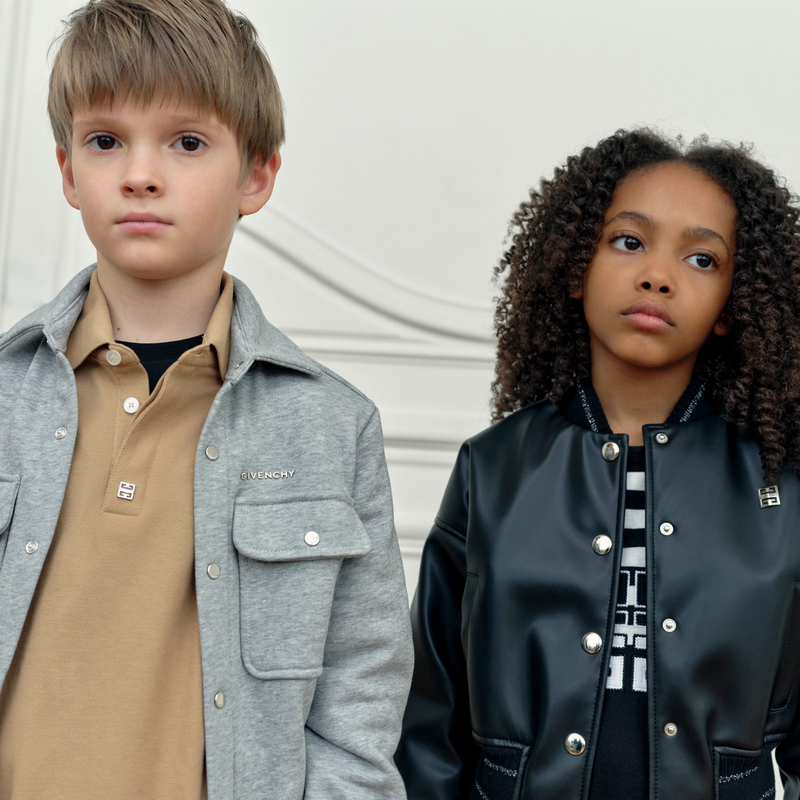 Bomber siglé à pressions GIVENCHY 
                    FILLE
