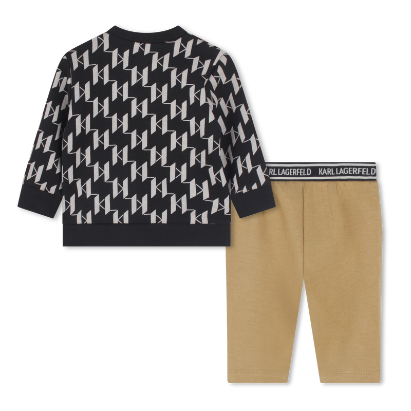 Sweat-shirt et pantalon KARL LAGERFELD KIDS 
                    GARCON