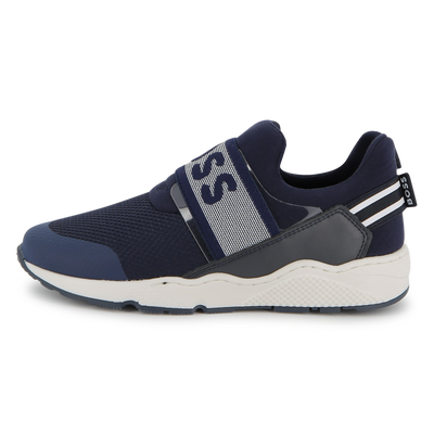 Baskets en cuir de vachette BOSS GARCON