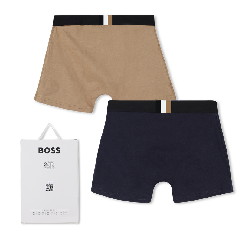Lot de 2 boxers en jersey BOSS 
                    GARCON