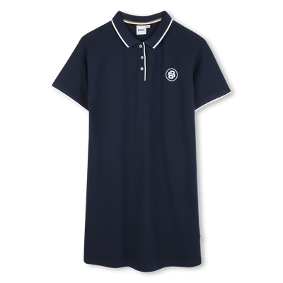 Robe polo à manches courtes BOSS FILLE