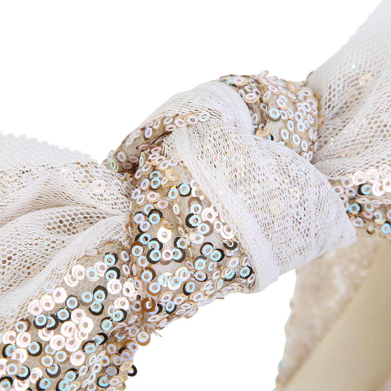 Serre-tête orné de sequins et noeud BILLIEBLUSH 
                    FILLE