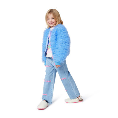 Pantalon en denim brodé BILLIEBLUSH FILLE