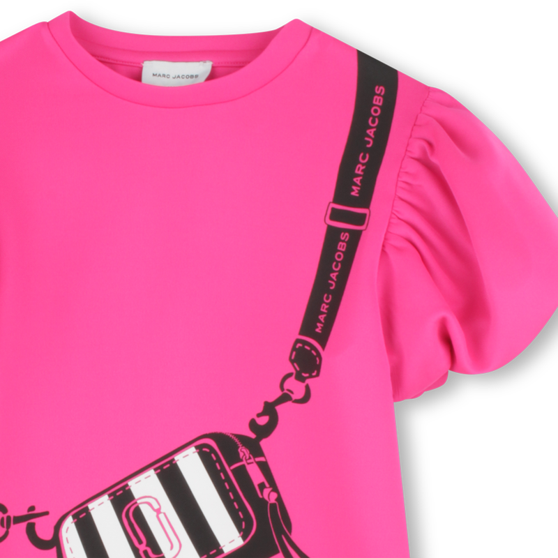 Robe doubl&eacute;e &agrave; manches courtes MARC JACOBS 
                        FILLE