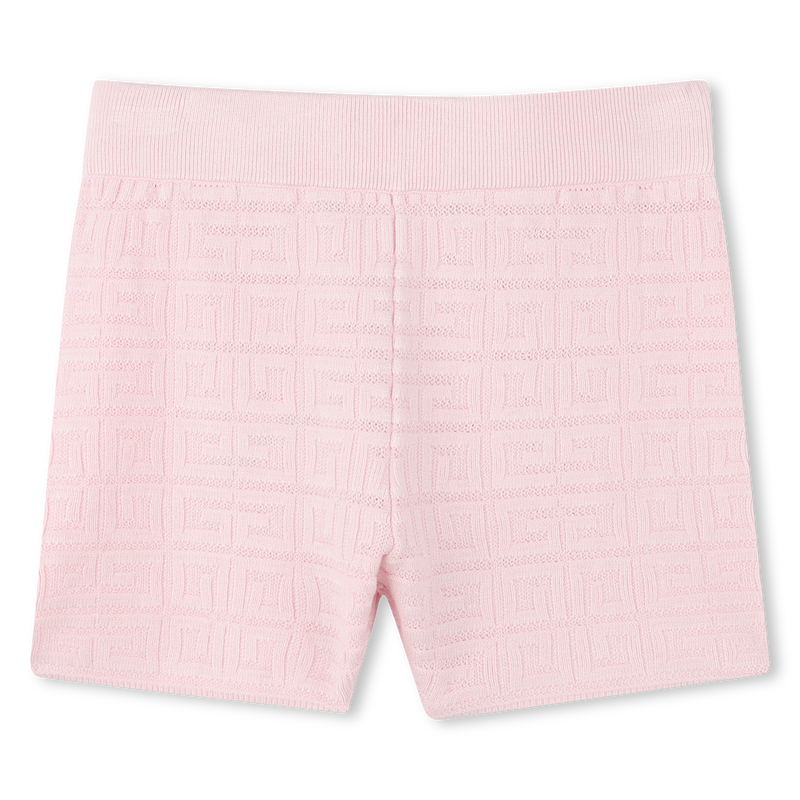Short en tricot motif int&eacute;gral GIVENCHY 
                        FILLE