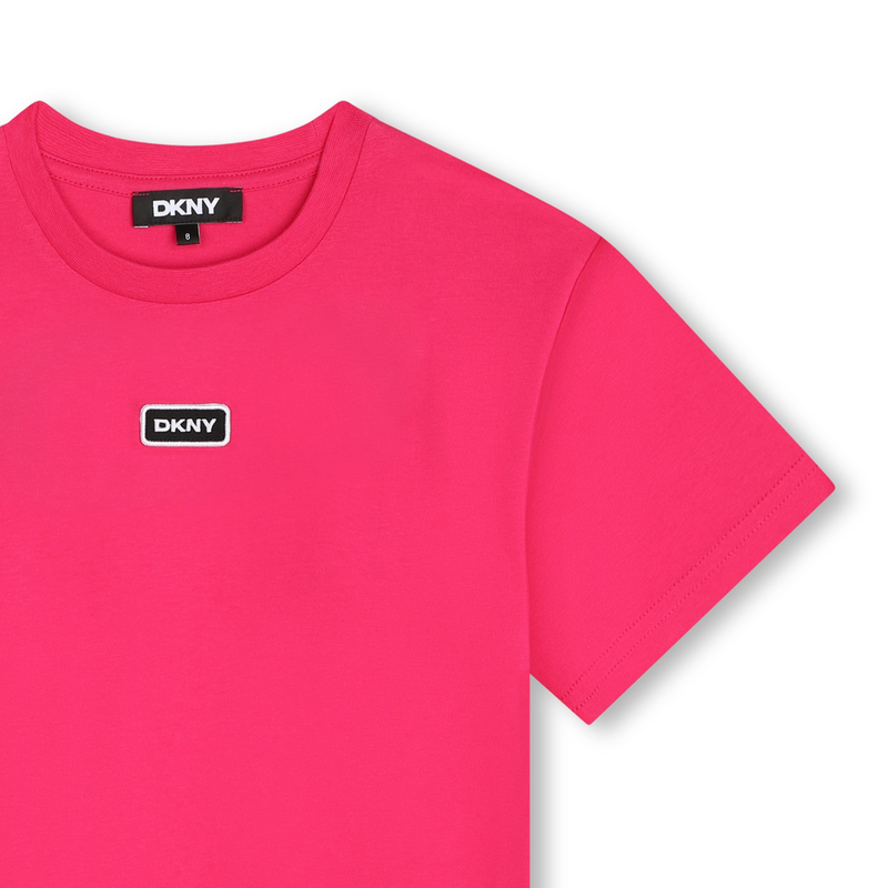T-shirt manches courtes coton DKNY 
                    UNISEXE