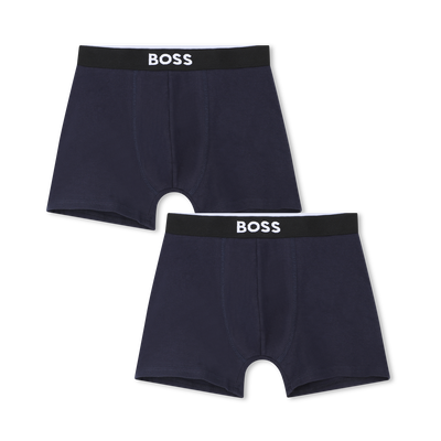 LOT DE 2 BOXERS BOSS GARCON