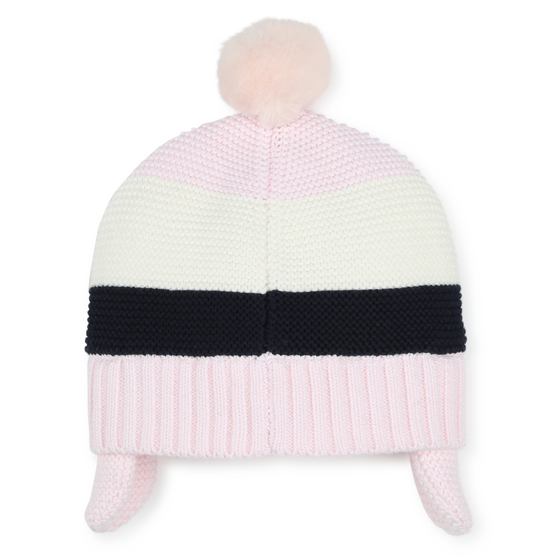 Bonnet à pompon BOSS 
                    FILLE