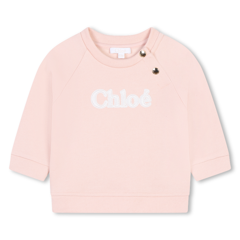 Sweat-shirt en molleton CHLOE 
                    FILLE