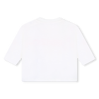 T-shirt &agrave; manches longues KENZO KIDS 
                    FILLE