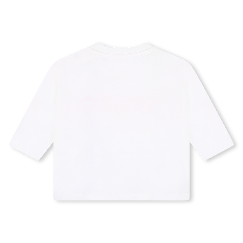 T-shirt &agrave; manches longues KENZO KIDS 
                        FILLE