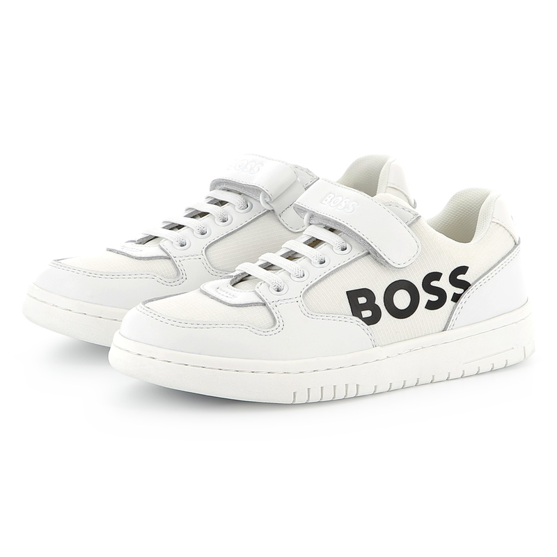 Baskets à lacets et fermeture par bandes auto aggr BOSS 
                    GARCON