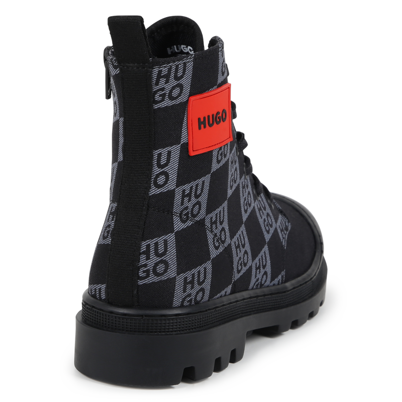 Bottines à lacets et fermeture  zipée Hugo 
                    GARCON