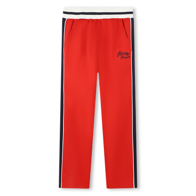 Pantalon de jogging &agrave; bandes KENZO KIDS GARCON