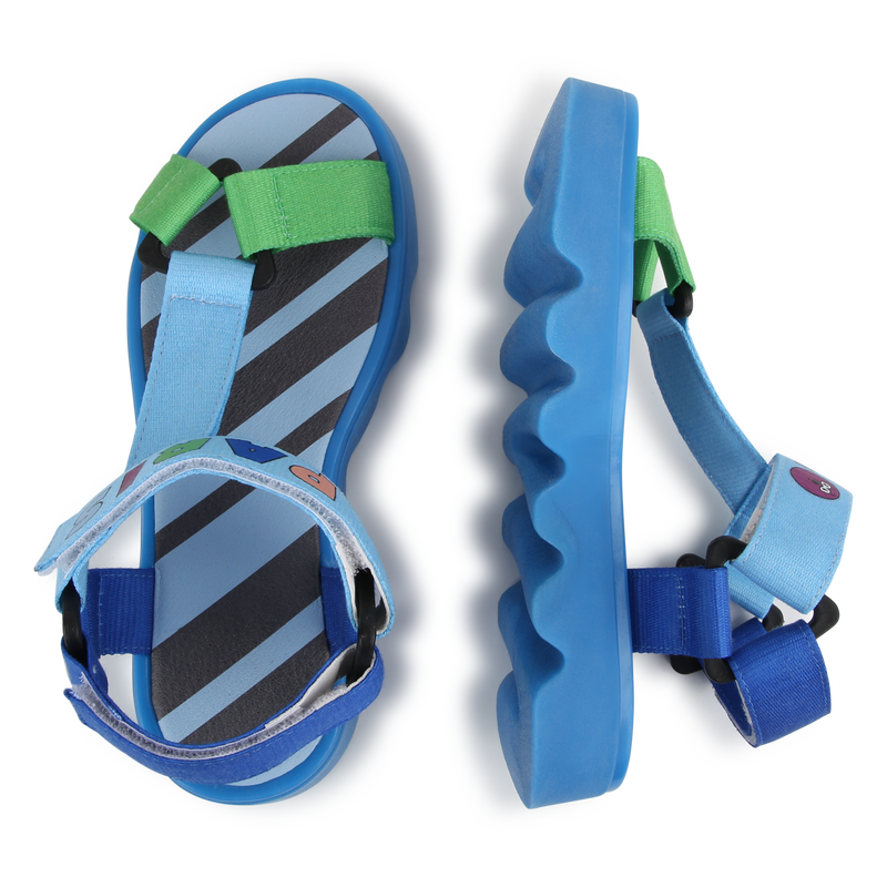 Sandales à boucle et bande auto-agrippante KENZO KIDS 
                    UNISEXE